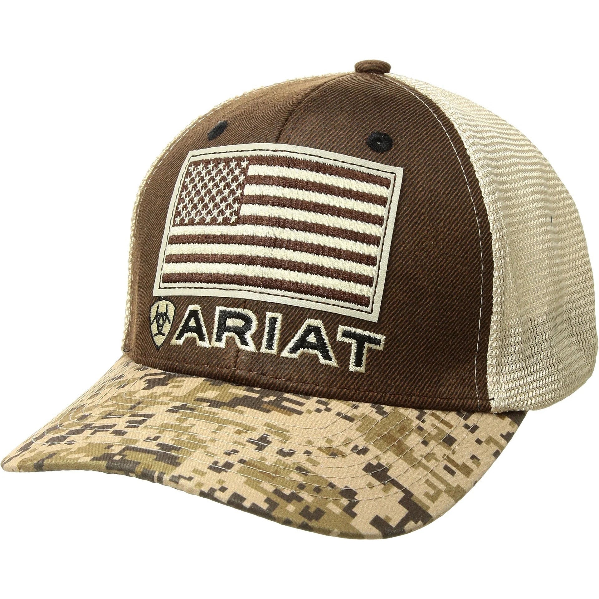 Ariat Patriot Camo Snapback Hat
