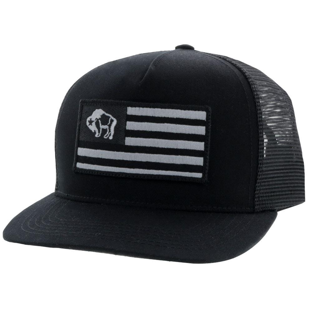 Hooey American Made Black Trucker Cap