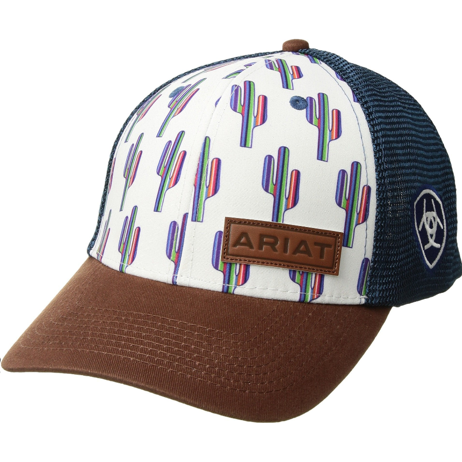 Ariat Women's Serape Cactus Mesh Snap Cap