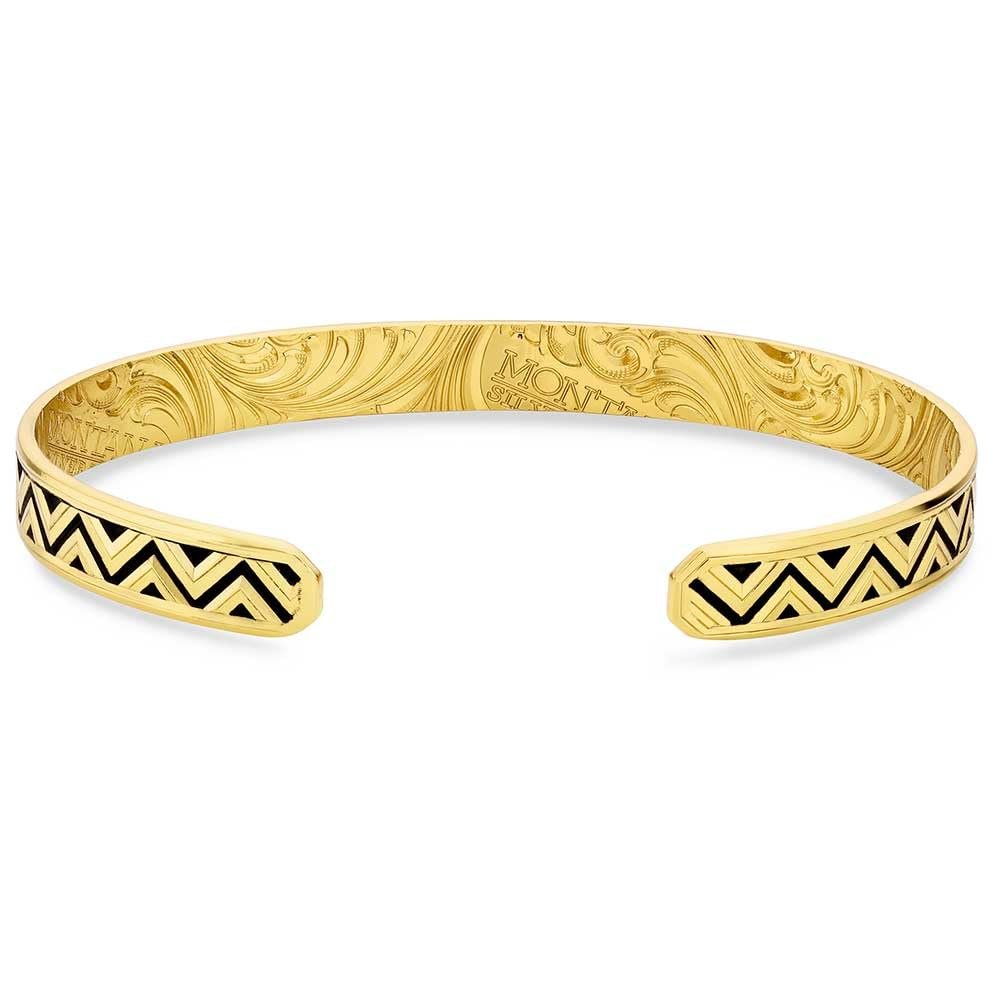 Montana Silversmiths Four Winds Gold Cuff Bracelet