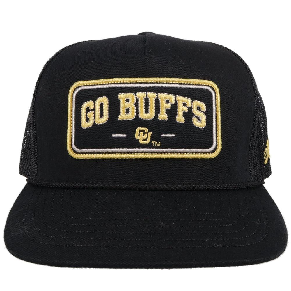 Hooey University of Colorado Snapback Hat, Black
