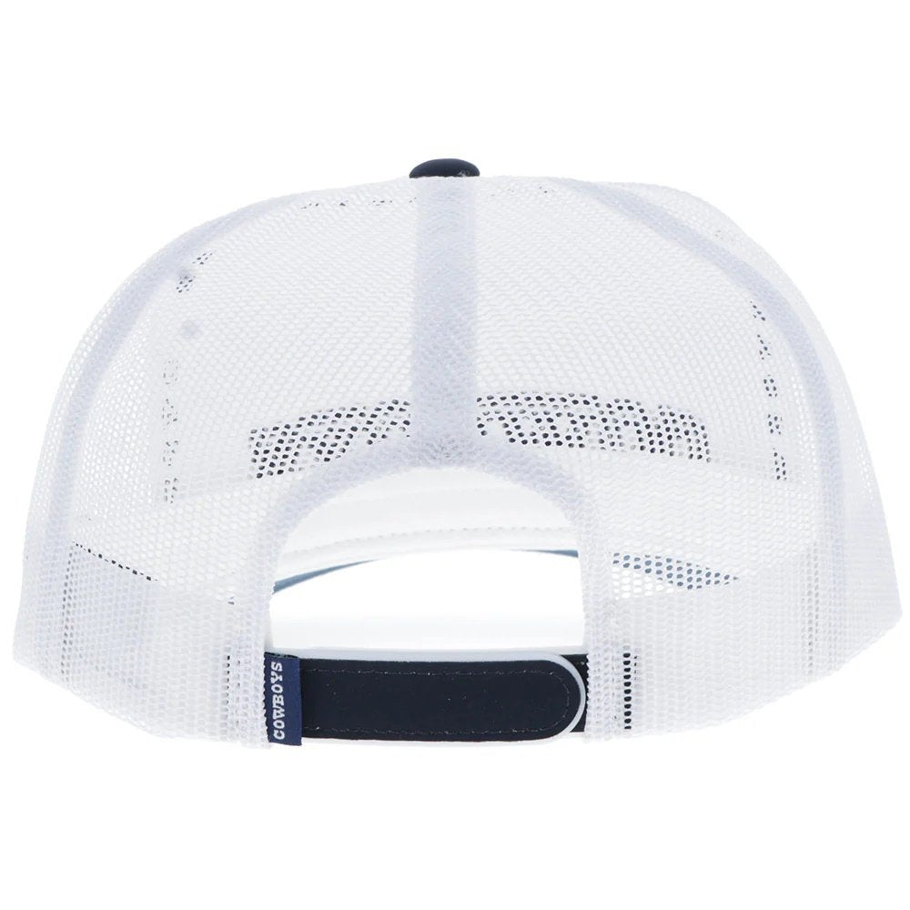 Hooey Dallas Cowboys Trucker Hat – White/Navy Cowboys Snapback