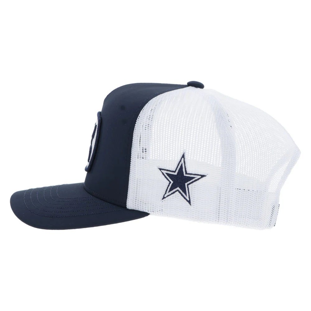 Hooey Dallas Cowboys Trucker Hat – Navy/White Cowboys Snapback