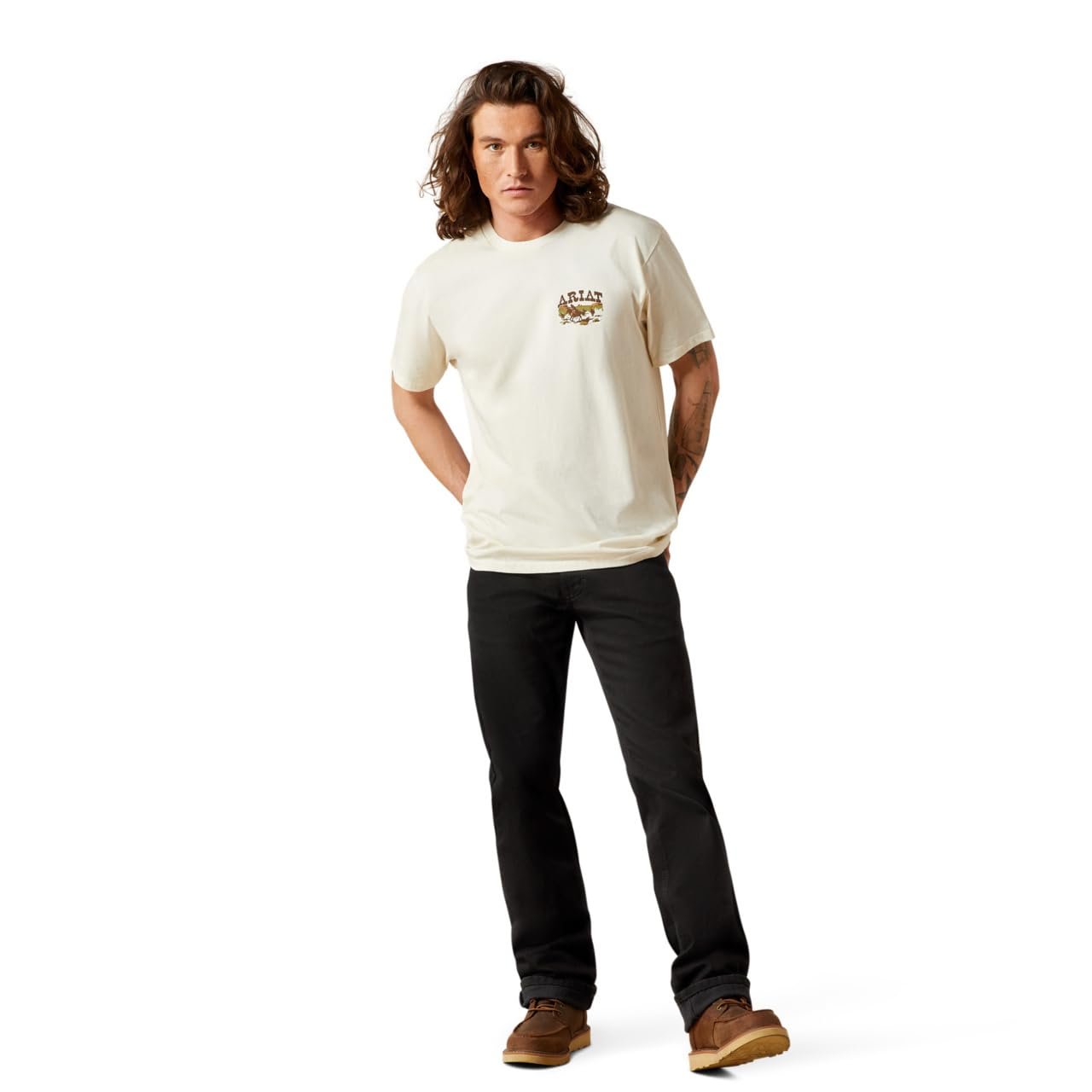 Ariat Men’s Pulp Western Graphic Tee – Turtledove