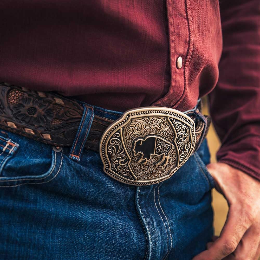 Montana Silversmiths Heritage Outdoor Series Western Buckle