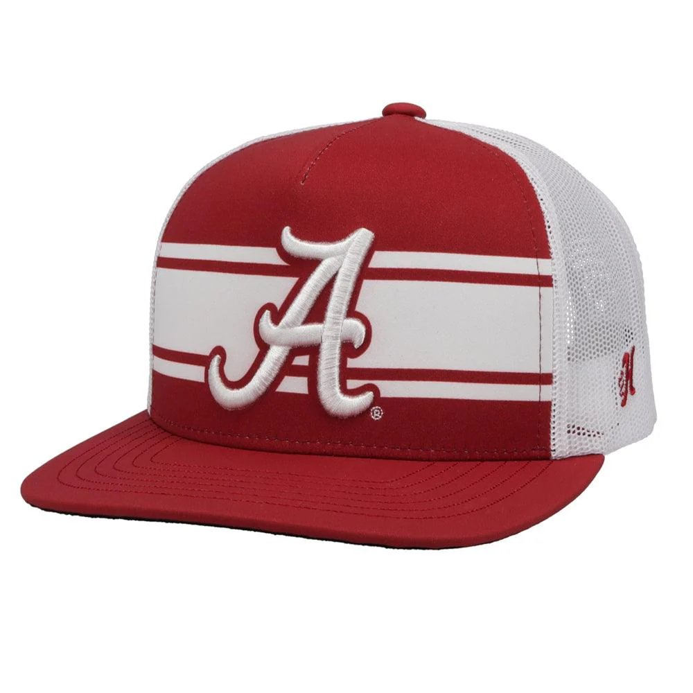 Hooey University of Alabama Snapback Hat, Crimson/White