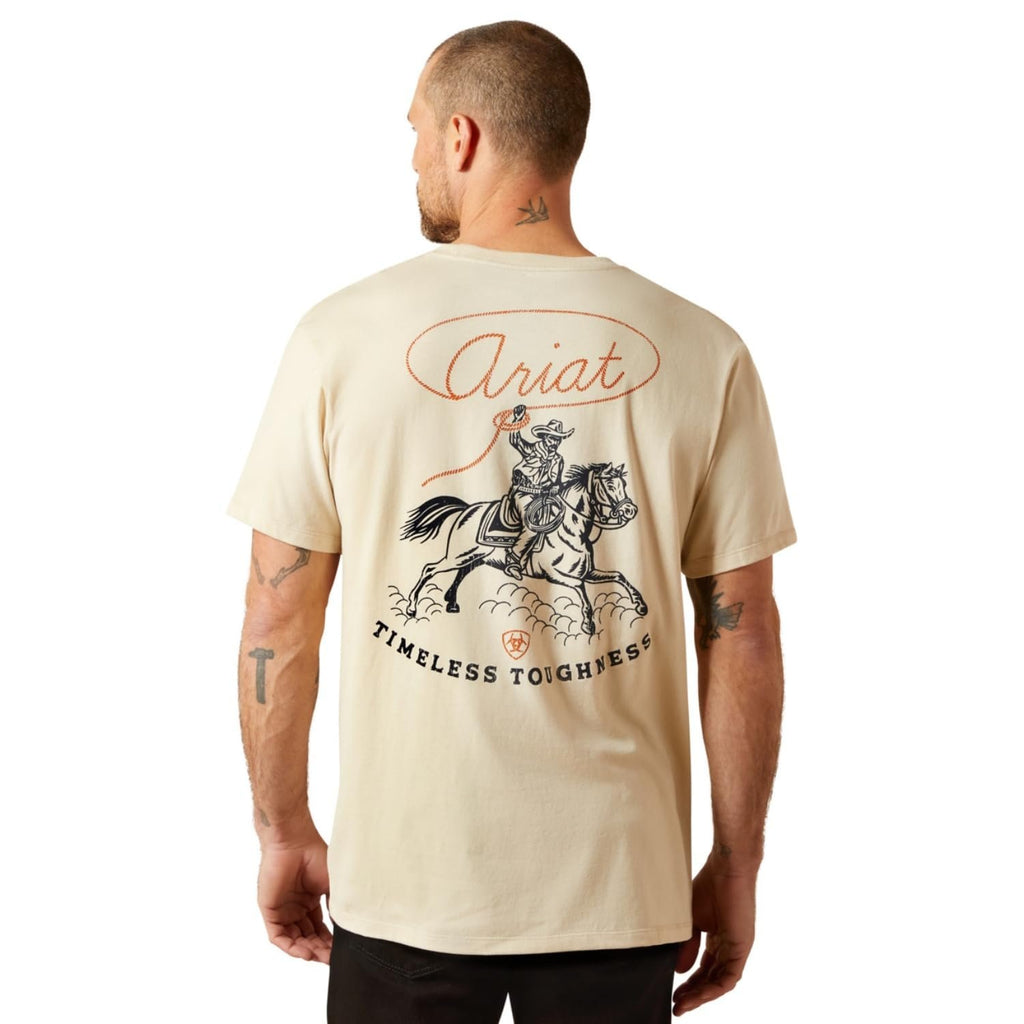 Ariat Men’s Roper’s Delight Graphic T-Shirt – Natural