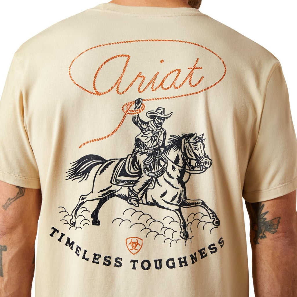 Ariat Men’s Roper’s Delight Graphic T-Shirt – Natural