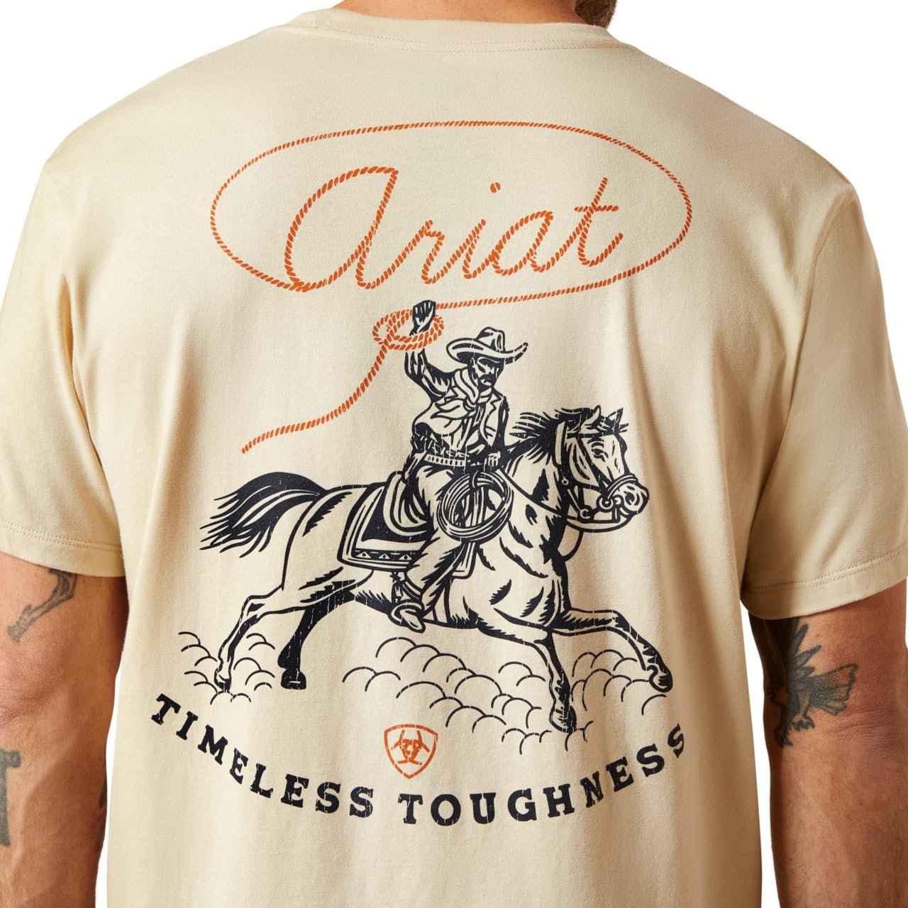 Ariat Men’s Roper’s Delight Graphic T-Shirt – Natural