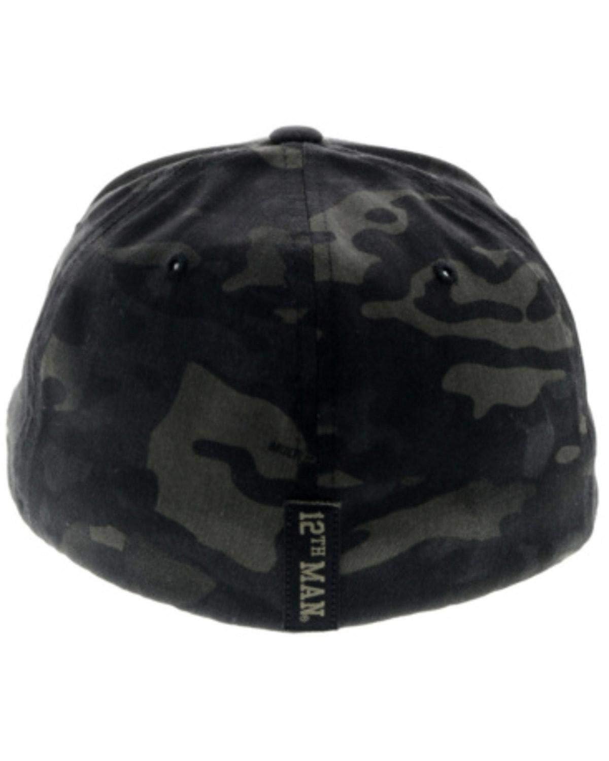 Hooey Texas A&M Flexfit Hat – Black Camo Aggies Cap