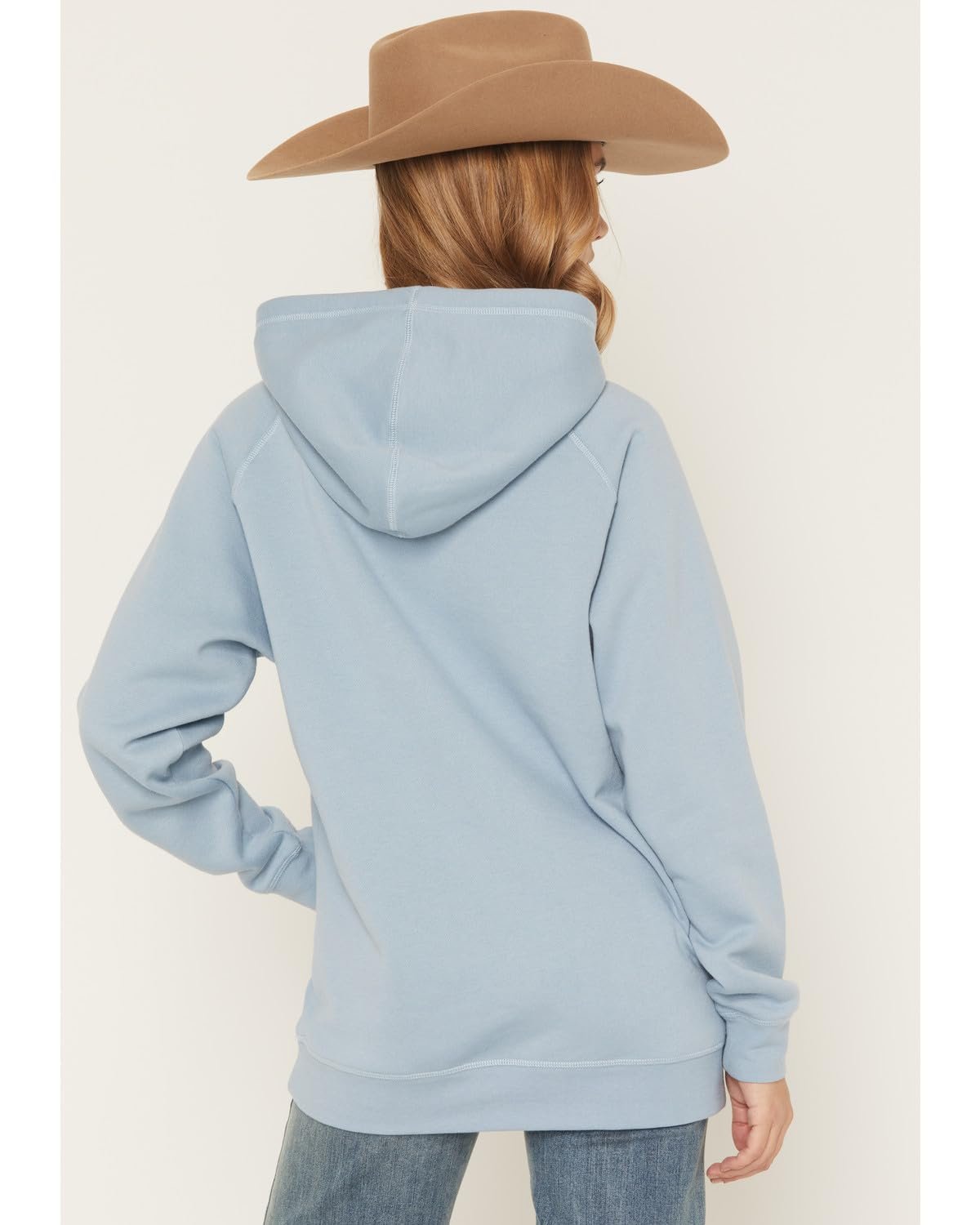 Kimes Ranch Women's Outlier Hoodie Horns Logo Applique Pouch Pocket