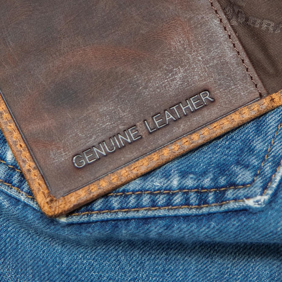 Hooey "Prime Time" Smooth Rodeo Wallet, Brown