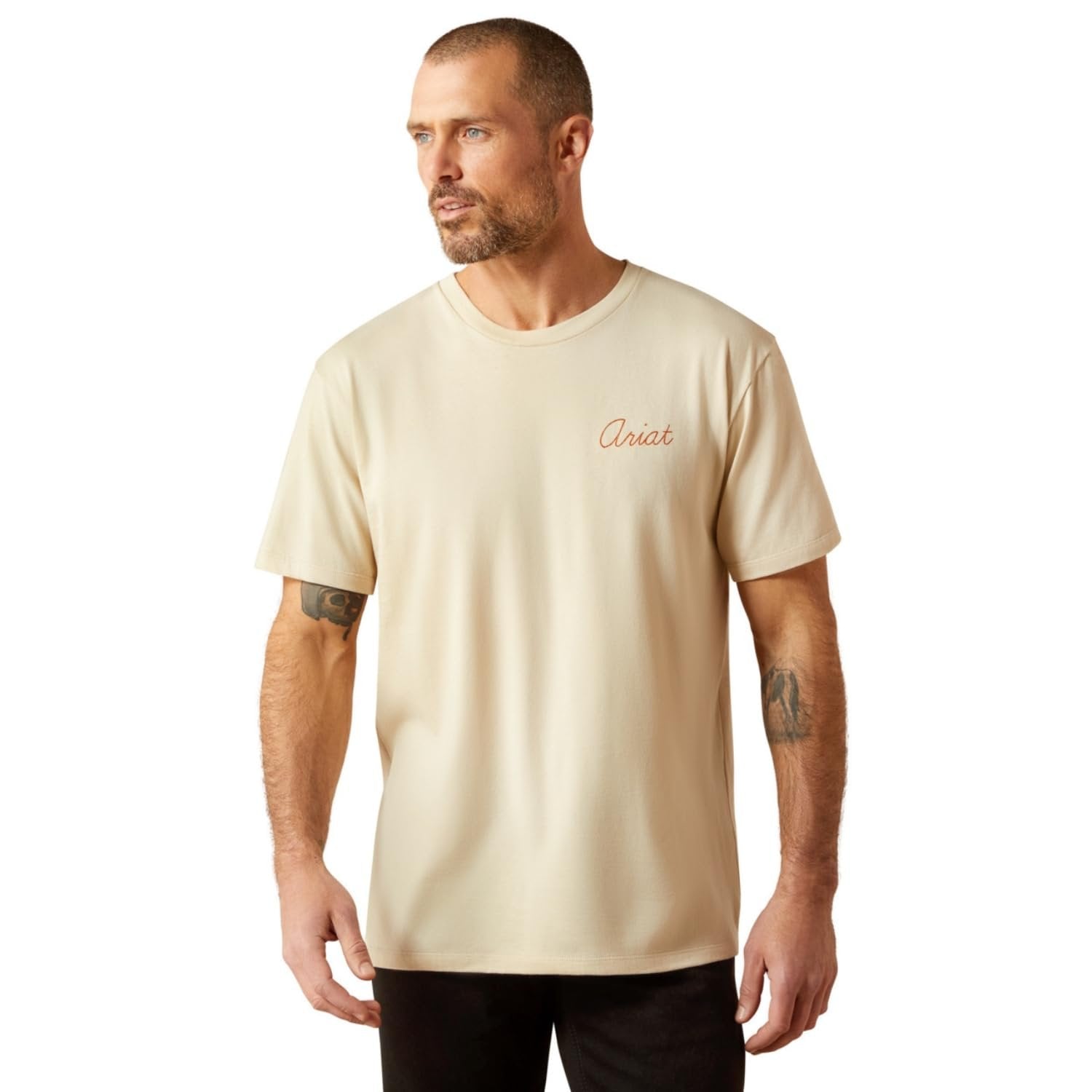 Ariat Men’s Roper’s Delight Graphic T-Shirt – Natural
