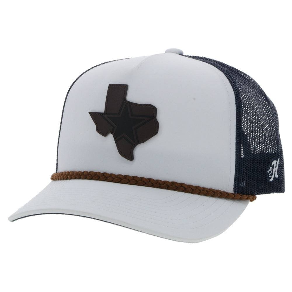Hooey Dallas Cowboys Hat – White/Brown Cowboys Snapback
