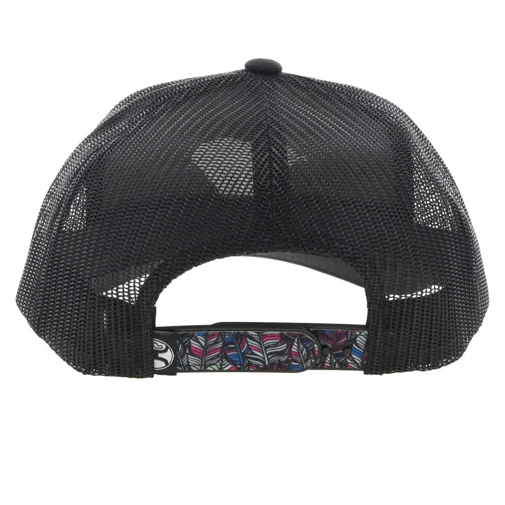 Hooey Rope Like a Girl Trucker Cap - Feather Pattern