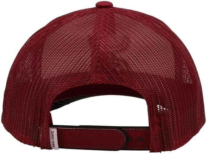 HOOEY Mississippi State Cap, Maroon/White