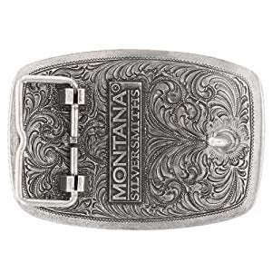 Montana Silversmiths Longhorn Attitude Western Belt Buckle