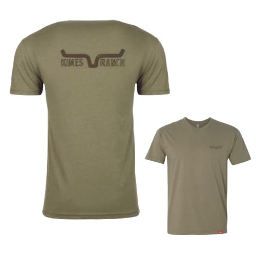 Kimes Ranch Men’s Longhorn Logo Graphic T-Shirt