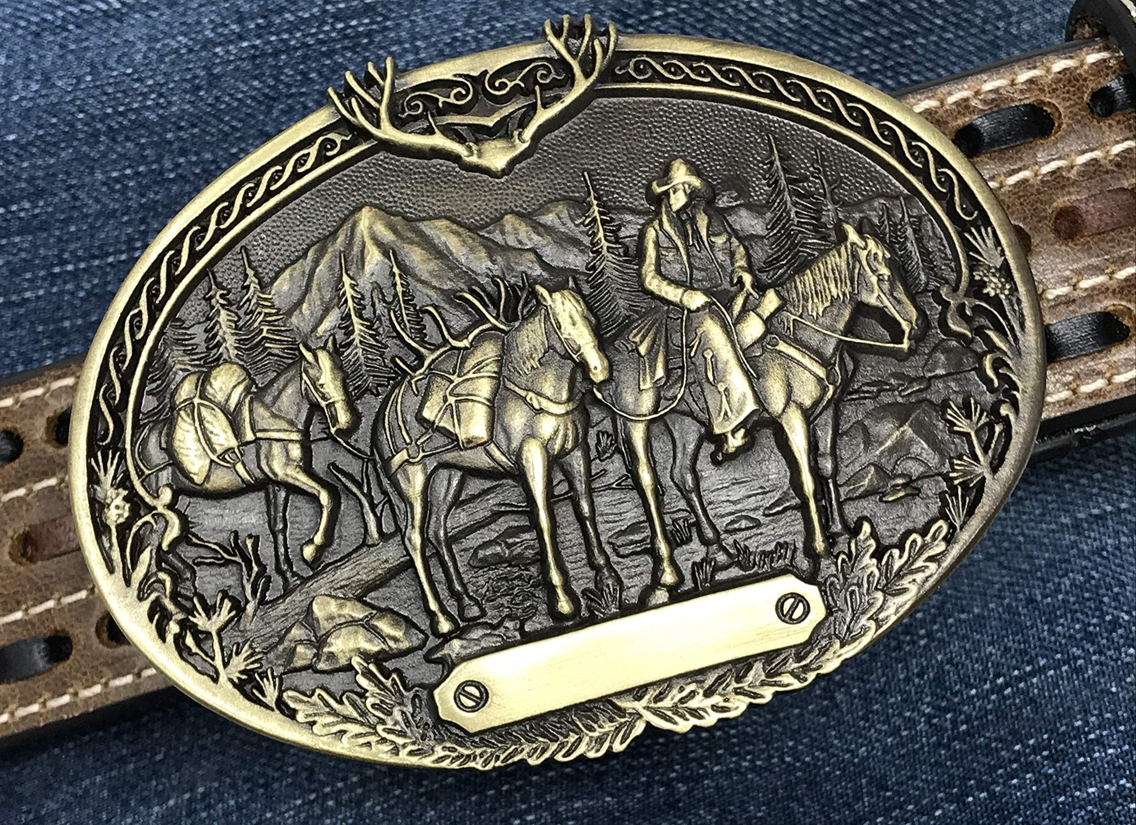 Montana Silversmiths Southwest Collection Attitude Western Belt Buckle