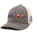 Ariat Embroidered USA Flag Cap - Grey