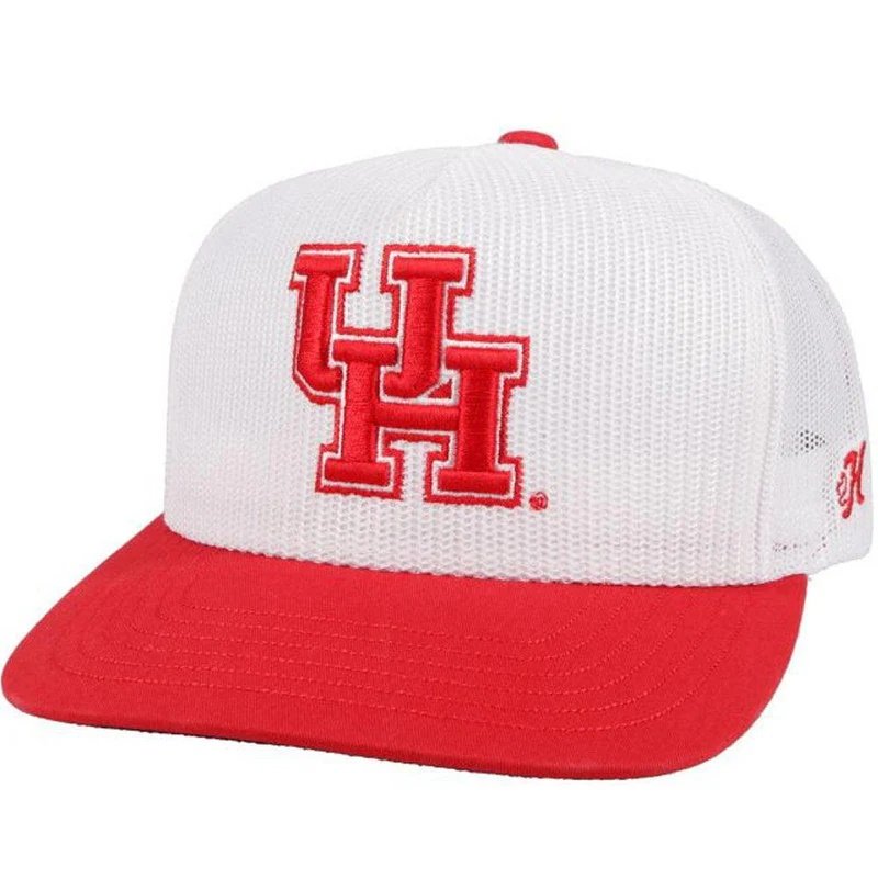 HOOEY University of Houston Cap, White/Red