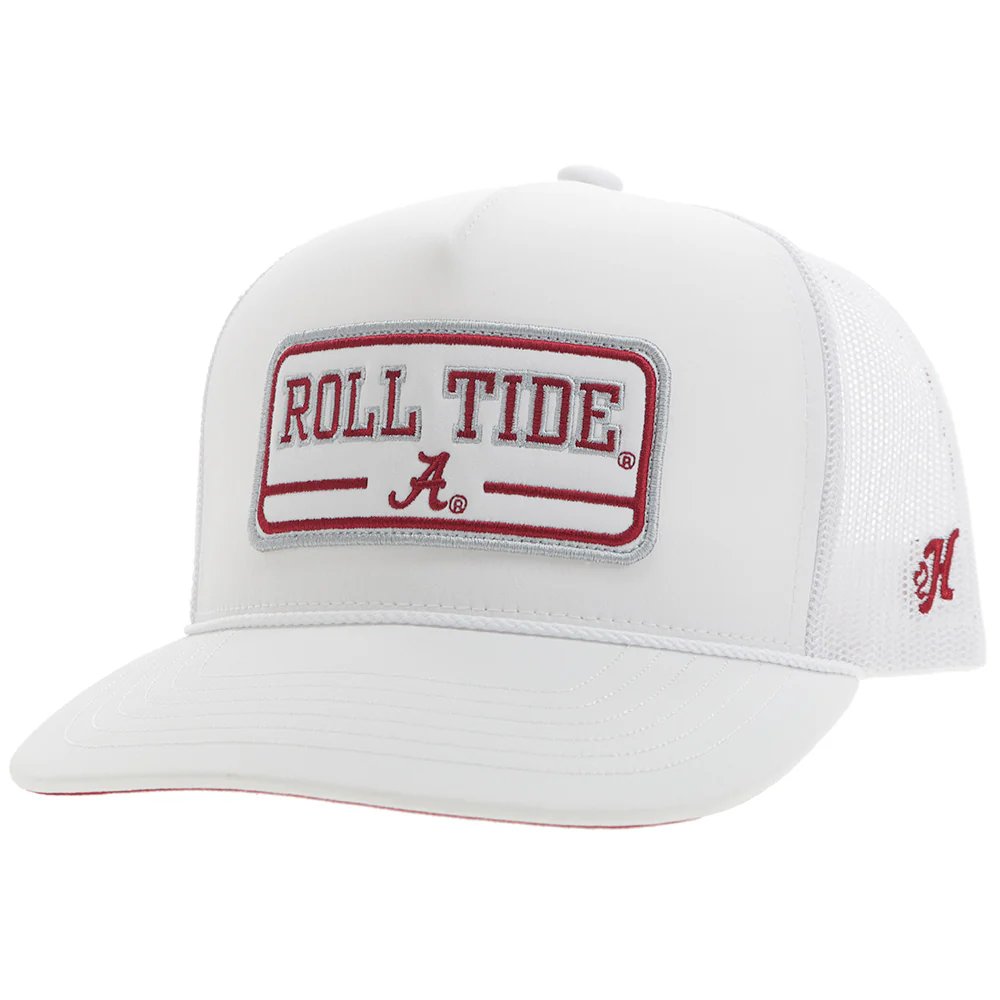 Hooey University of Alabama Snapback Hat, White