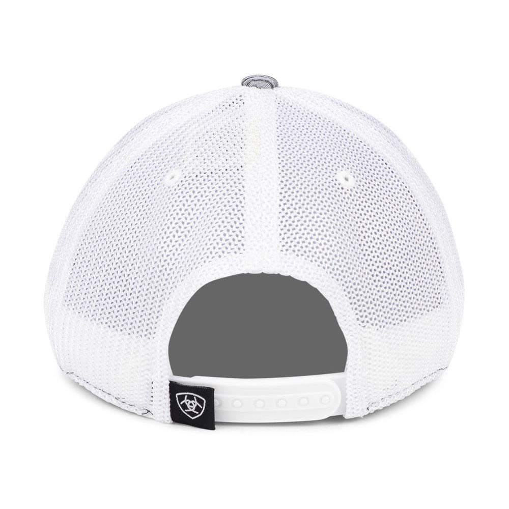 Ariat Shield Logo  Snapback Cap - Heather Grey