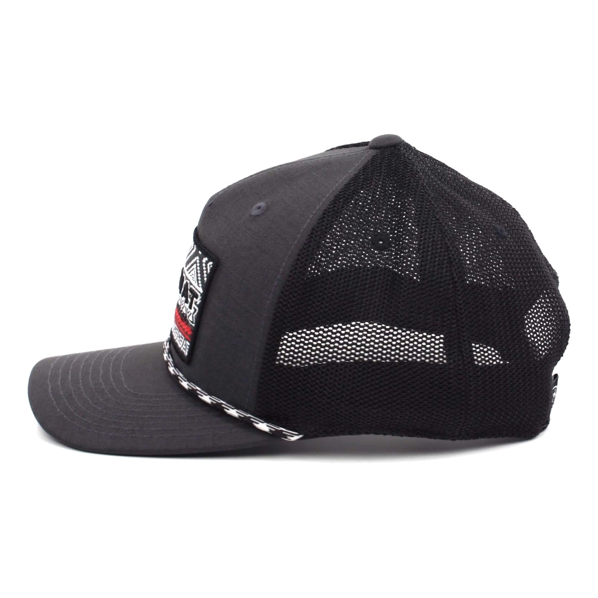 Ariat Southwestern Rope Snapback - Grey