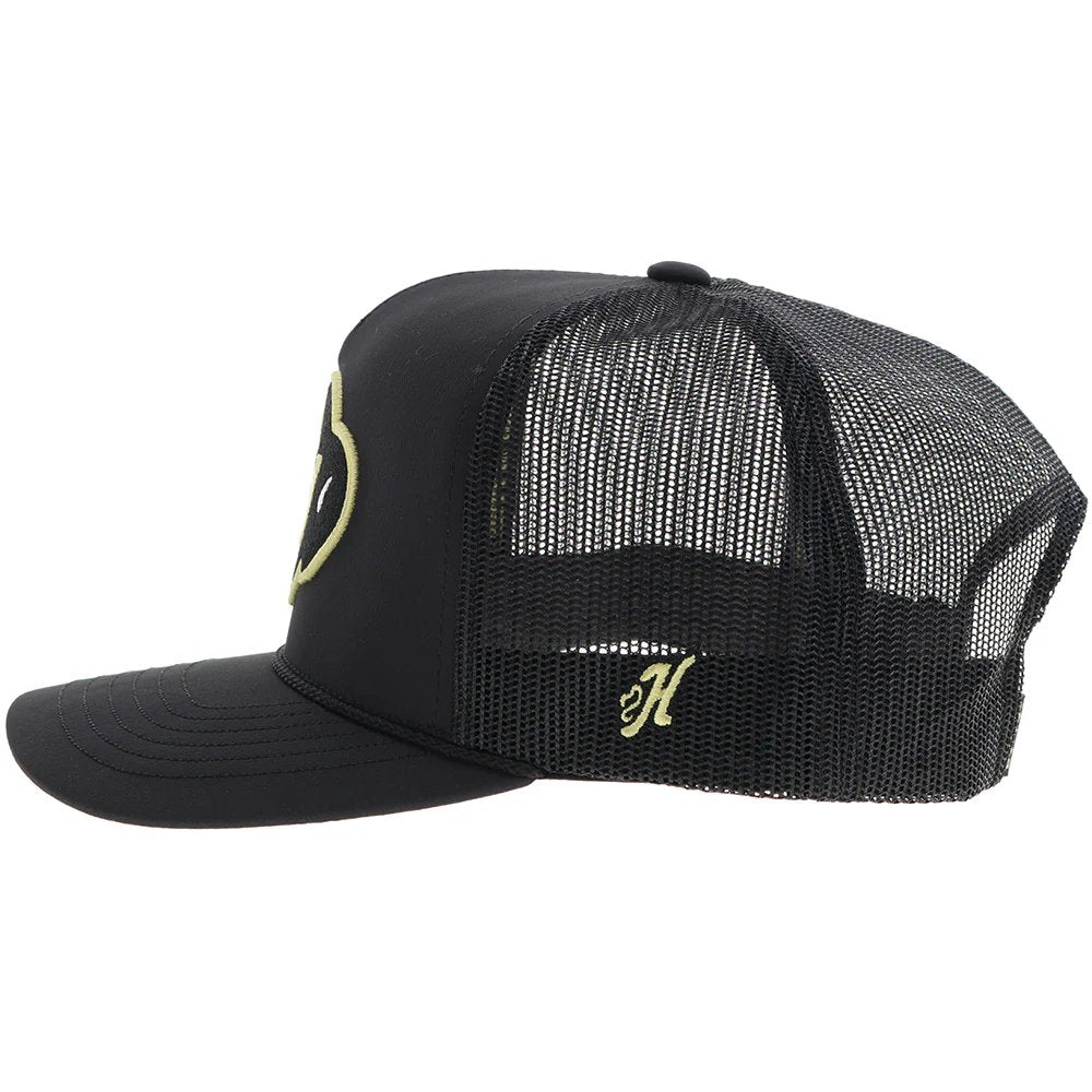 Hooey University of Colorado Snapback Hat, Black