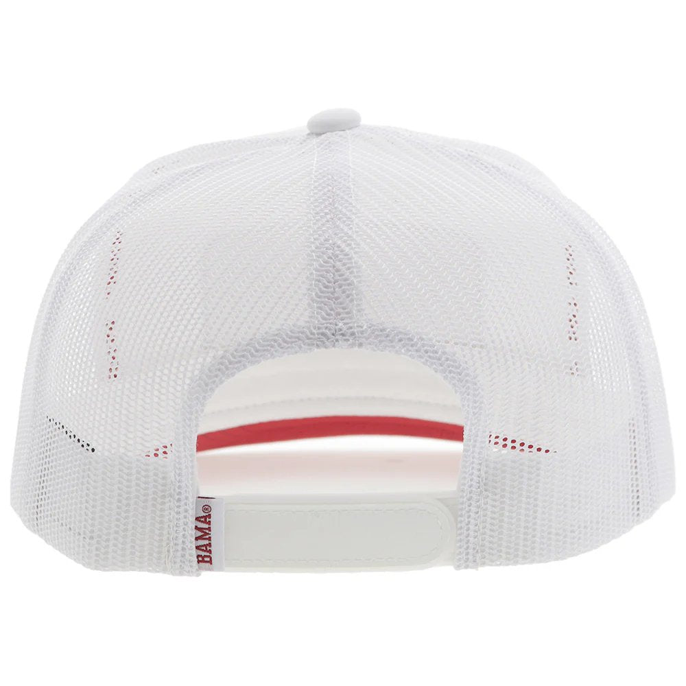 Hooey University of Alabama Snapback Hat, White