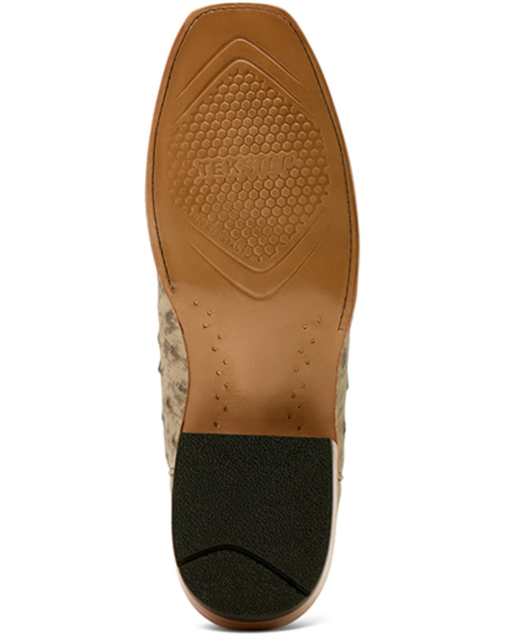 Ariat Men's Futurity Outlaw Narrow Cutter Toe Cowboy Boot - Platinum Full Quill Ostrich