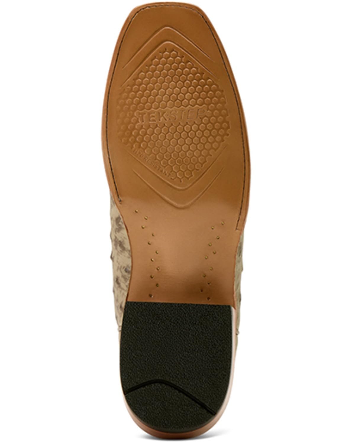 Ariat Men's Futurity Outlaw Narrow Cutter Toe Cowboy Boot - Platinum Full Quill Ostrich