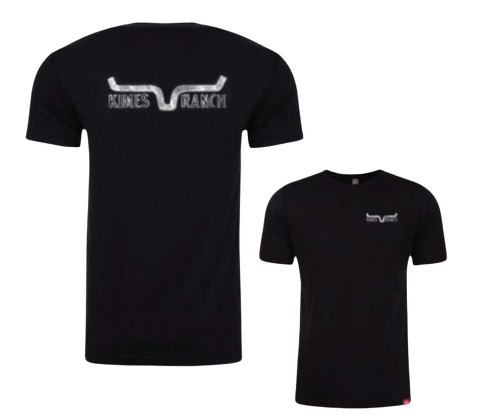 Kimes Ranch Men’s Longhorn Logo Graphic T-Shirt