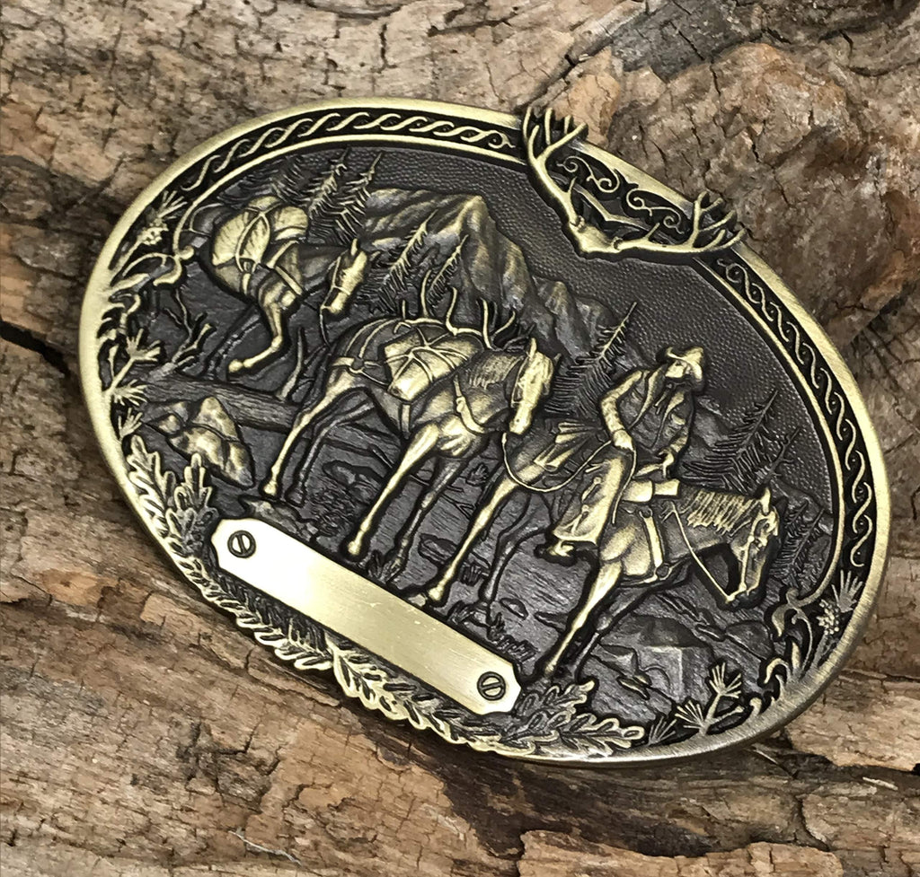Montana Silversmiths Southwest Collection Attitude Western Belt Buckle