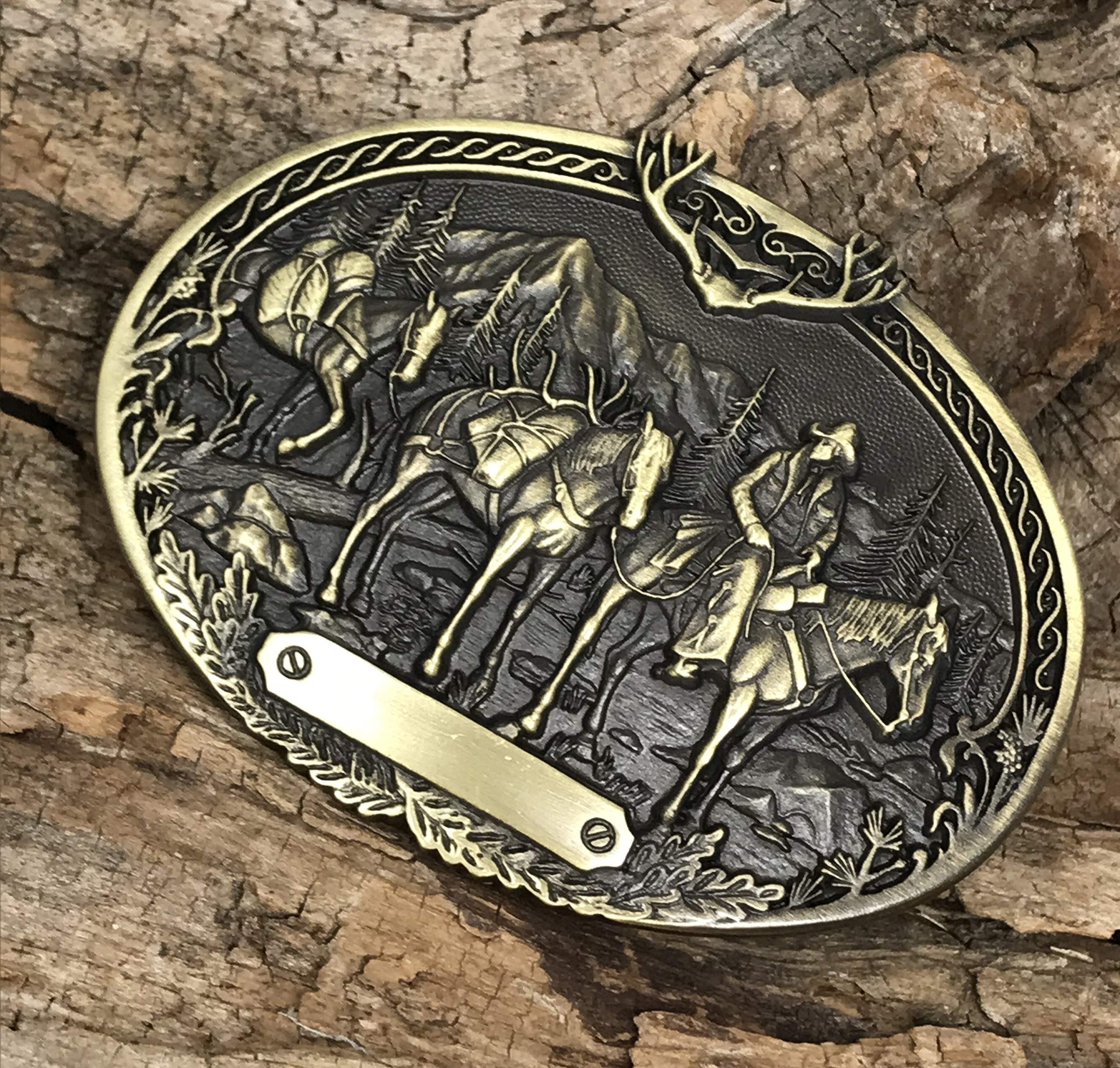 Montana Silversmiths Southwest Collection Attitude Western Belt Buckle