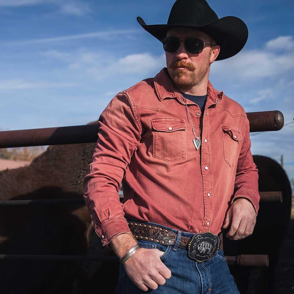 Montana Silversmiths Men's Midnight Buffalo Attitude Buckle