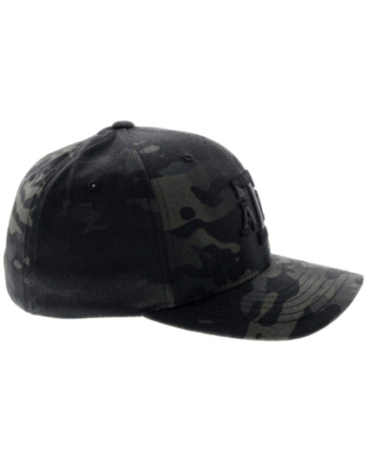 Hooey Texas A&M Flexfit Hat – Black Camo Aggies Cap