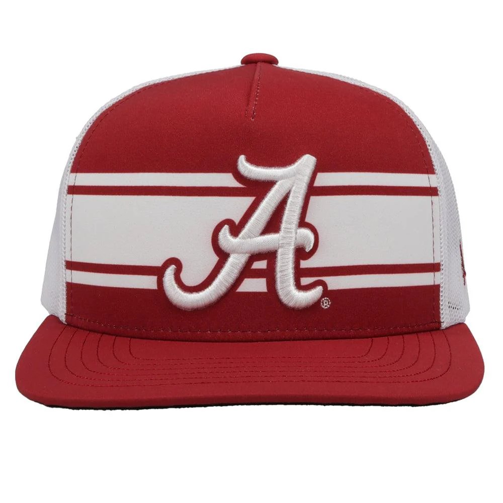 Hooey University of Alabama Snapback Hat, Crimson/White