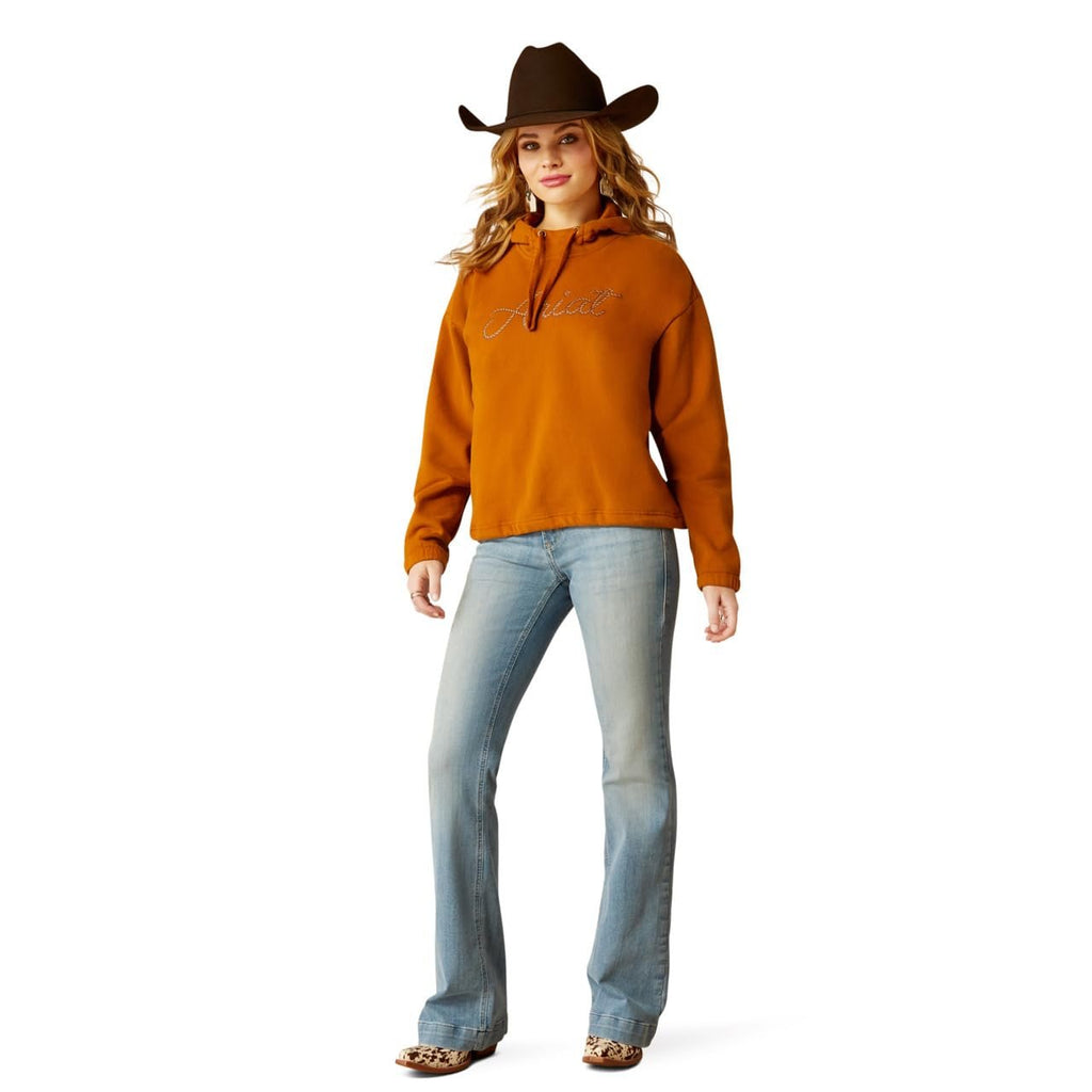 Ariat Women's Essential Hoodie, Pecan