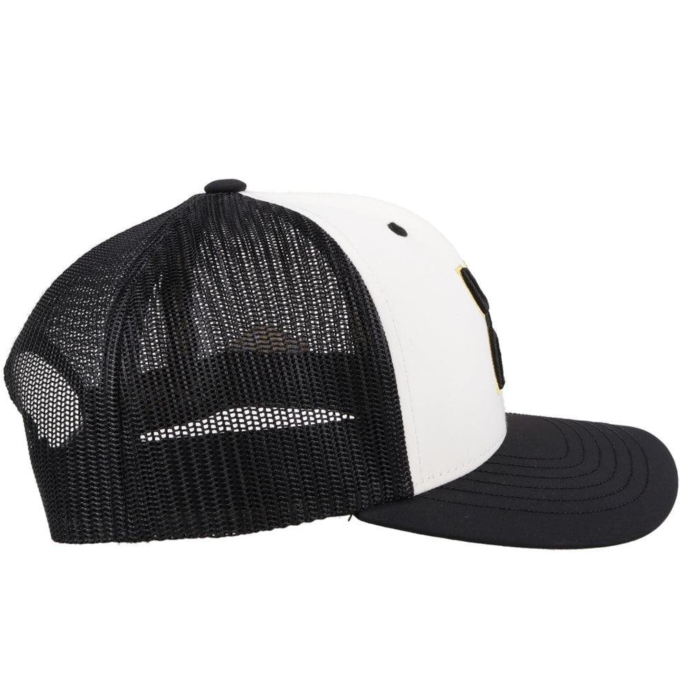 Hooey University of Colorado Snapback Hat, White/Black