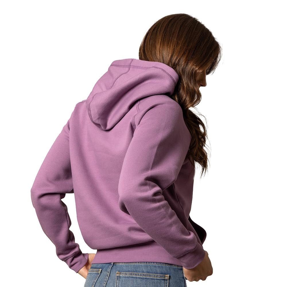 Kimes Ranch Women's Outlier Hoodie Horns Logo Applique Pouch Pocket