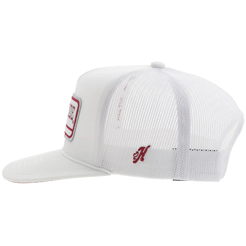 Hooey University of Alabama Snapback Hat, White