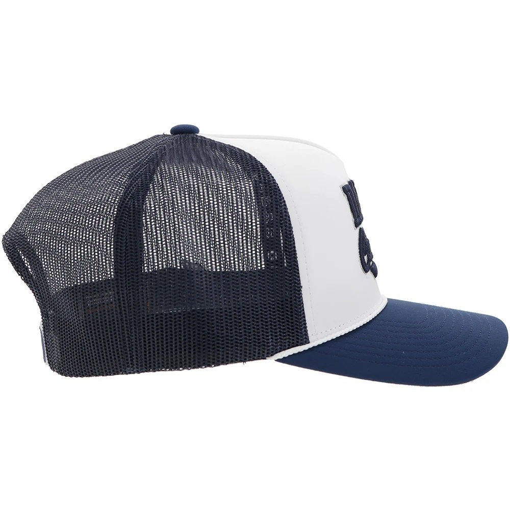 Hooey Dallas Cowboys Trucker Hat – White/Navy Cowboys Snapback