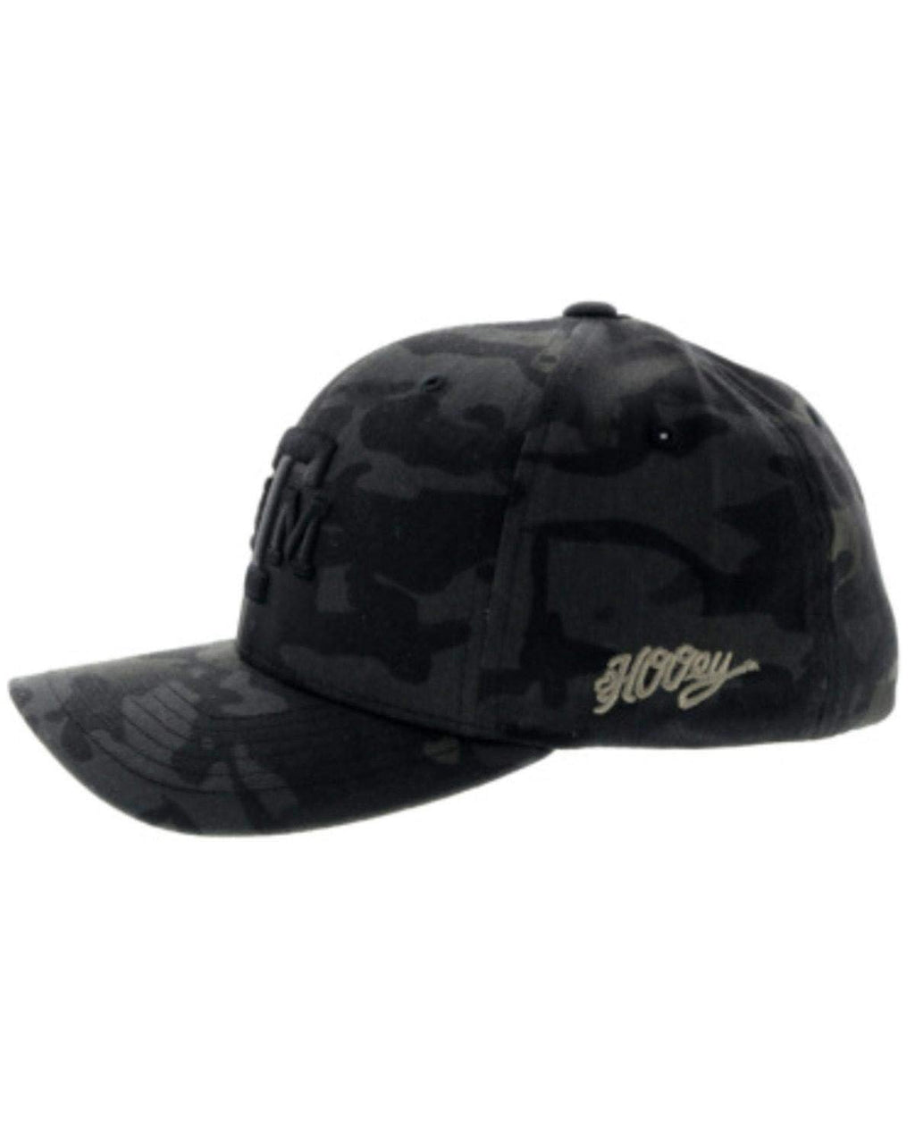 Hooey Texas A&M Flexfit Hat – Black Camo Aggies Cap