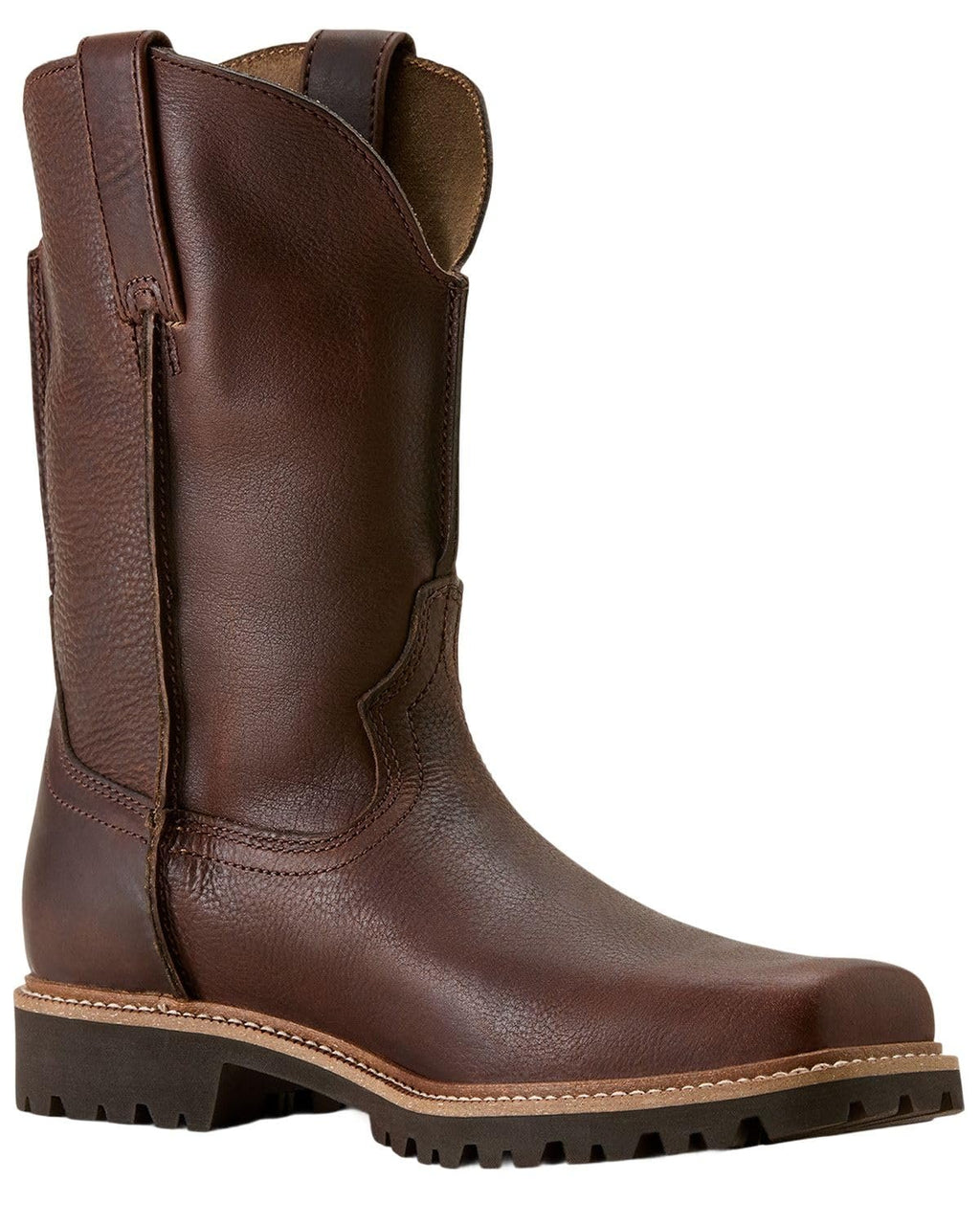 Ariat Men’s Stoney Creek Square Toe Western Boot – Havana Brown