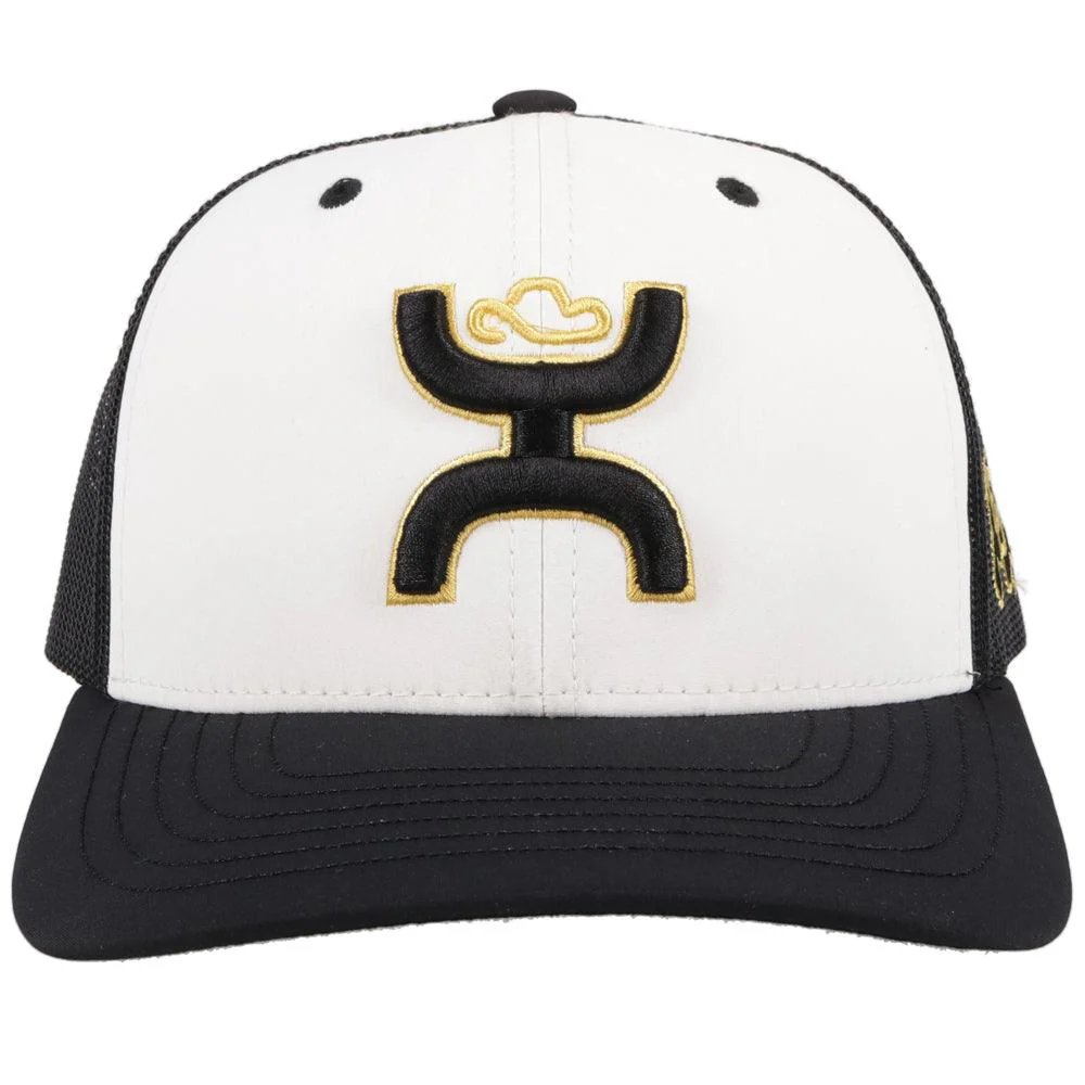 Hooey University of Colorado Snapback Hat, White/Black