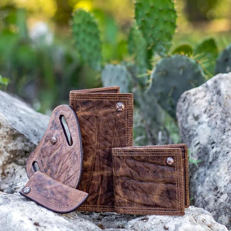 Hooey "Prime Time" Smooth Rodeo Wallet, Brown