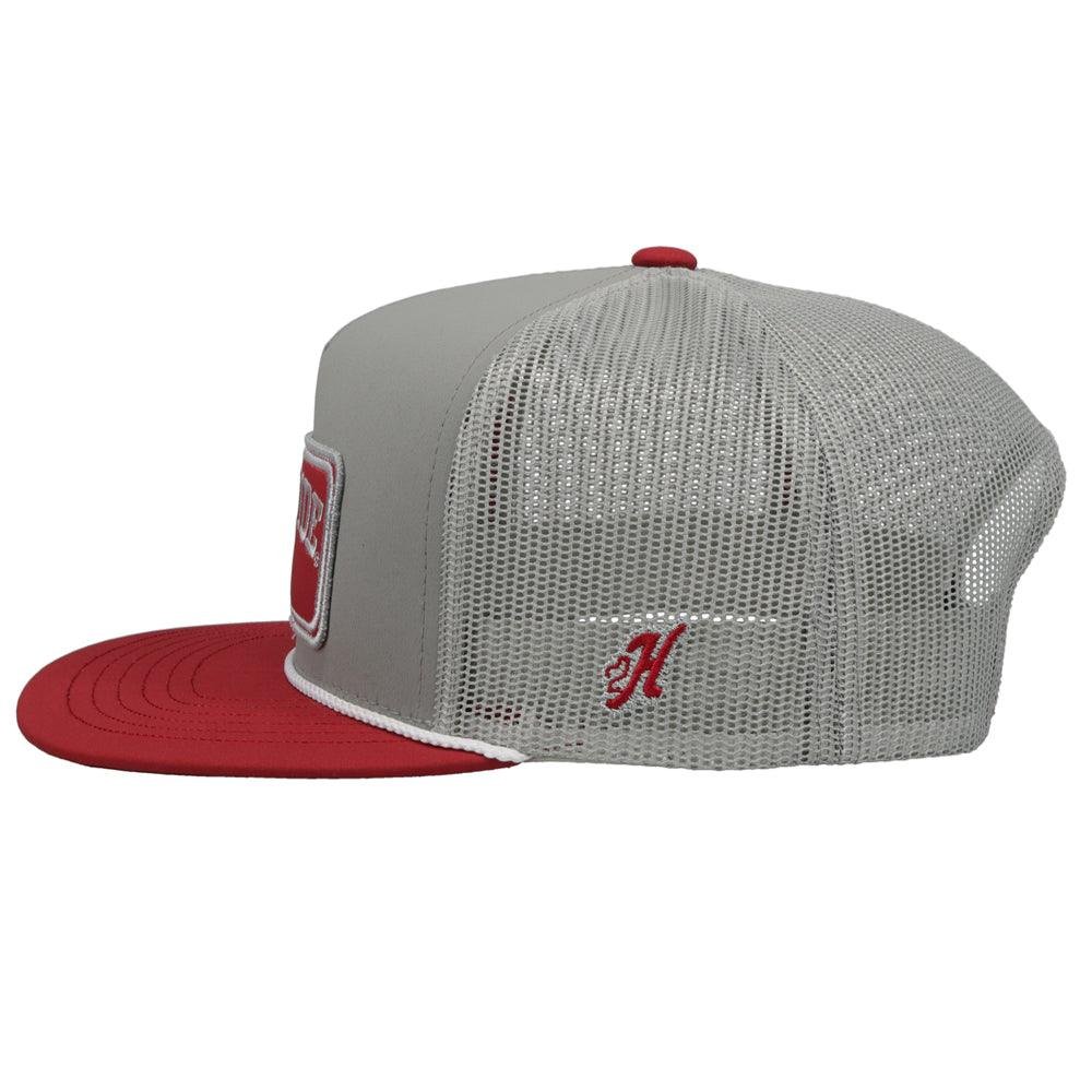 Hooey University Of Alabama Roll Tide Hat – Grey/Crimson Crimson Tide Snapback