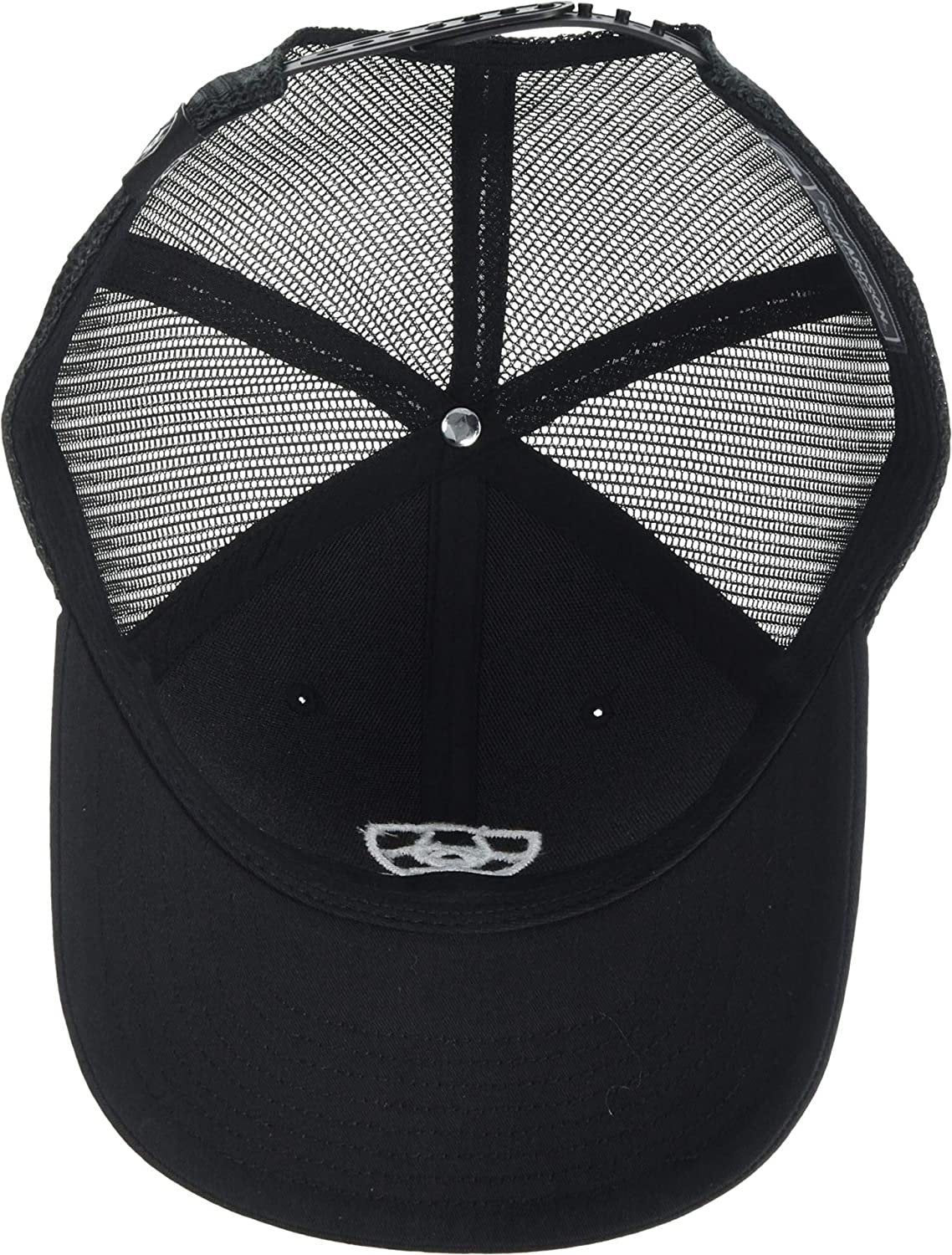 Ariat Shield Richardson 112 Snapback Cap, Black/White