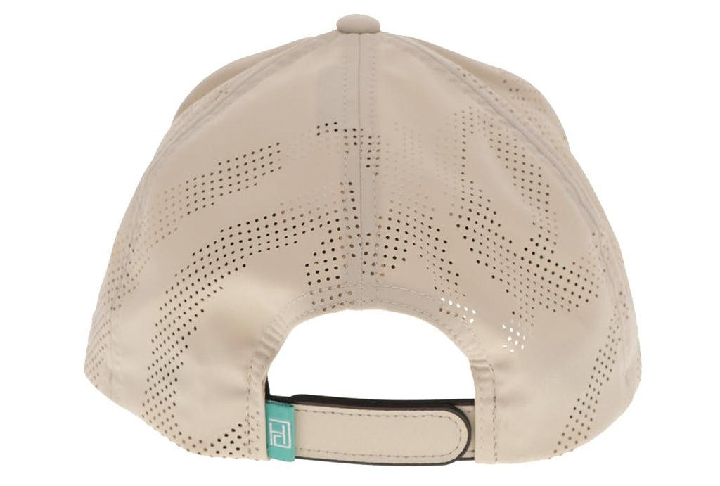 HOOEY Noonan 5-Panel Tan Trucker Hat w/ Patch